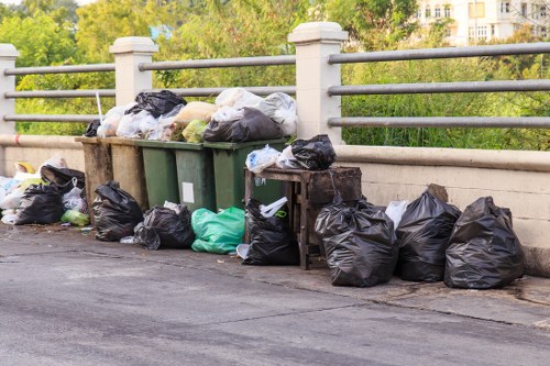 Muswell Hill community during house clearance