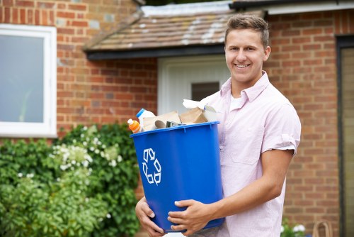 Recycling construction debris in Muswellhill